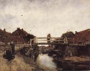 Jacobus Hendrikus Maris The Bridge oil painting reproduction